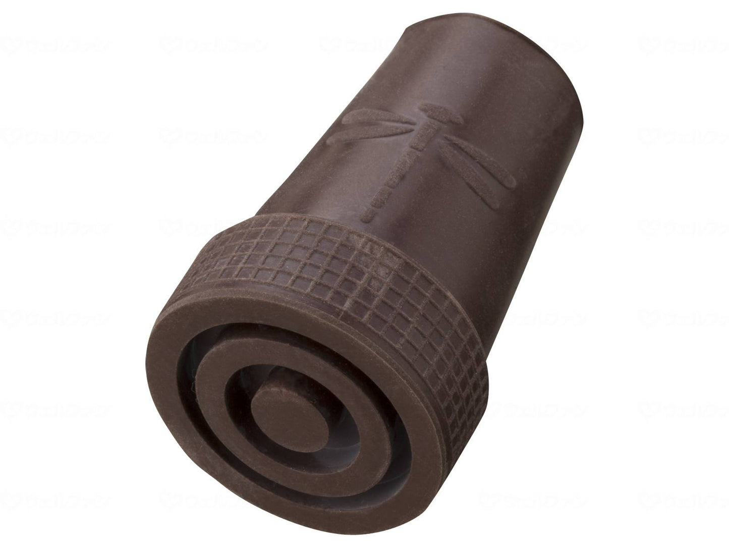 K-Hospia Cane Tip Rubber Replacement (Tombow) Brown 16φ