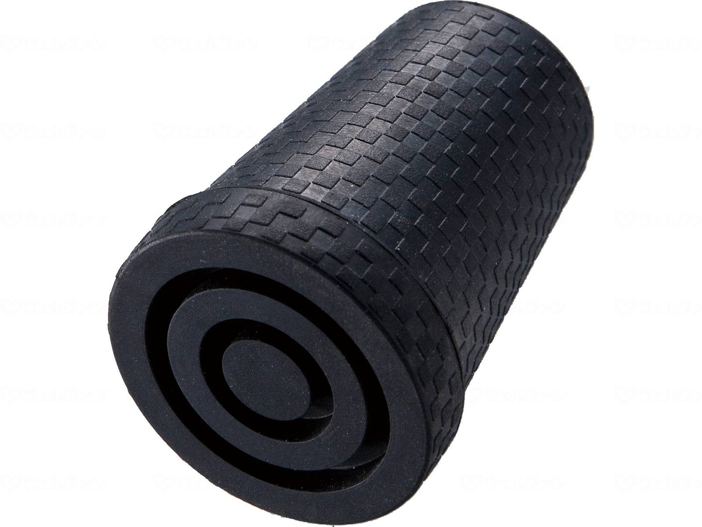 K-Hospia Cane Tip Rubber Replacement (Checkered) Black 17φ