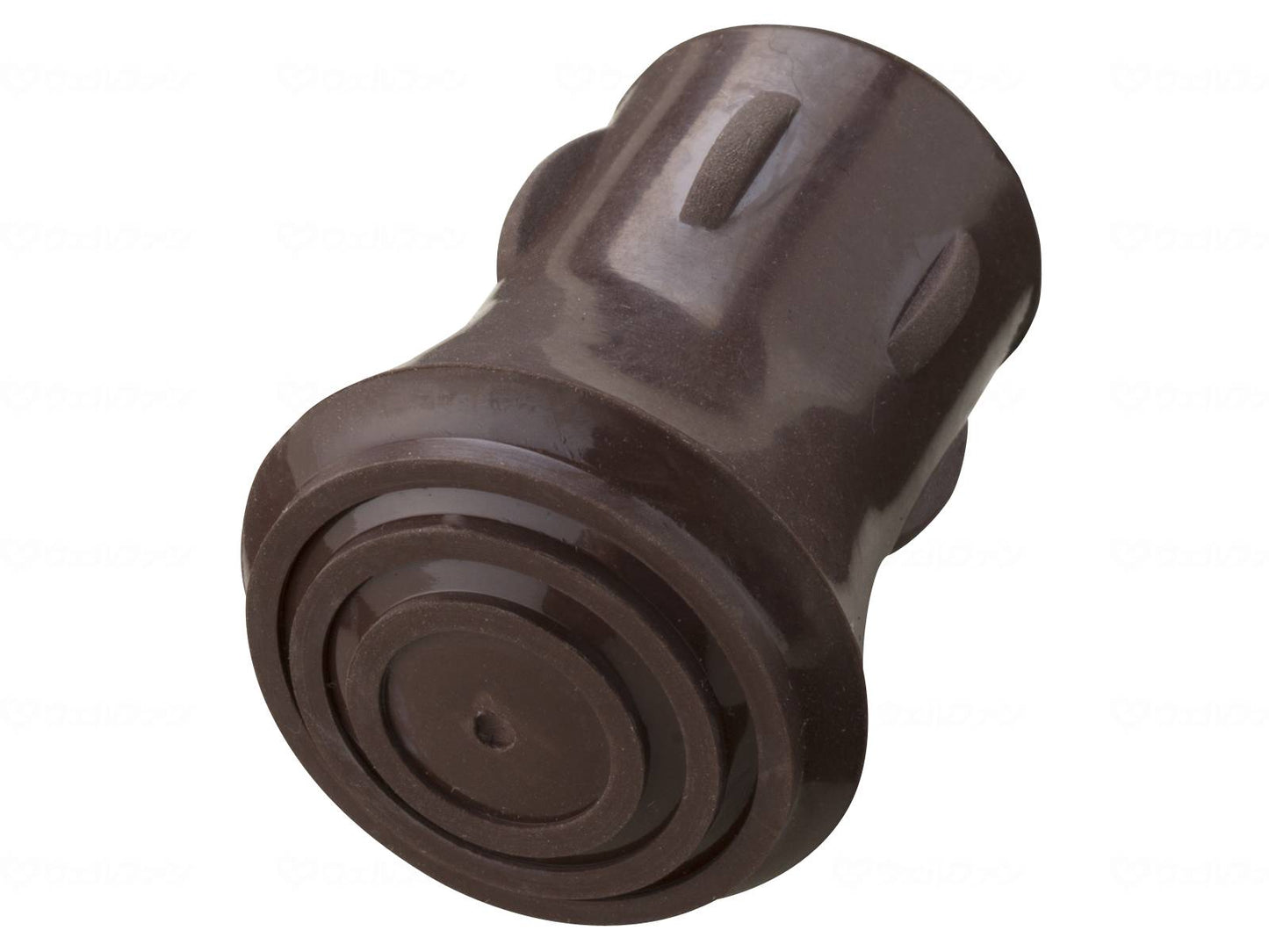 K-Hospia Cane Tip Rubber for Character Series Brown 16φ