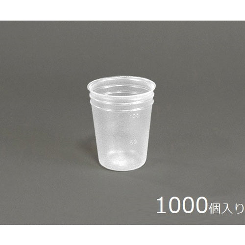 AS Disposable Cup 100mL 1000 pieces 5-077-11 1 CS