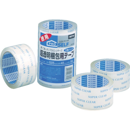 Nitto Ultra Clear Packing Tape J6130 1 PK
