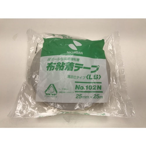 Nichiban Cloth Adhesive Tape 102N Yellow Earth-25 25mm x 25m 102N7-25 1 roll