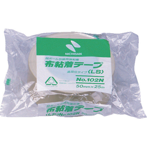 Nichiban Cloth Adhesive Tape 102N Yellow Earth-50 50mm x 25m 102N7-50 1 roll