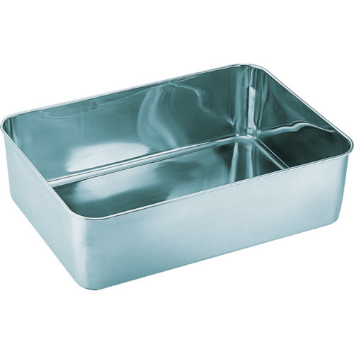 TRUSCO Stainless Steel Deep Container No. 2 T-FU-4 1 pc