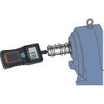 LINE 접촉식 핸드 타코미터 TM-7020 1개