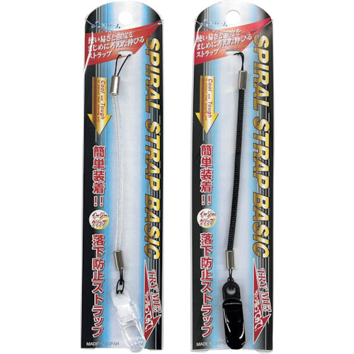 에어제이 나선형 스트랩 베이직 BK ASS-08BK 1개