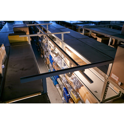 TRUSCO 軽中量・中量ボルトレス棚用通路間ダクトレール取付フレームセット 1500 基本 M-LIG-1500 1 S