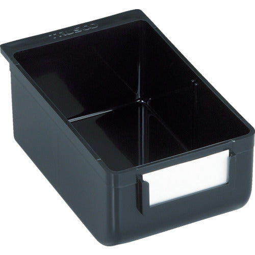 TRUSCO Light Bin for Bin Rack 100 x 167 x H67 Black K-10BK 1 pc