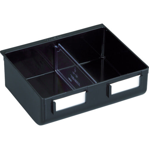 TRUSCO ビンラック用ライトビン 197X167XH67 ブラック K-20BK 1 個