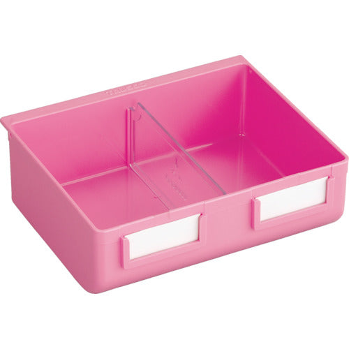 TRUSCO ビンラック用ライトビン 197X167XH67 レッド K-20R 1 個