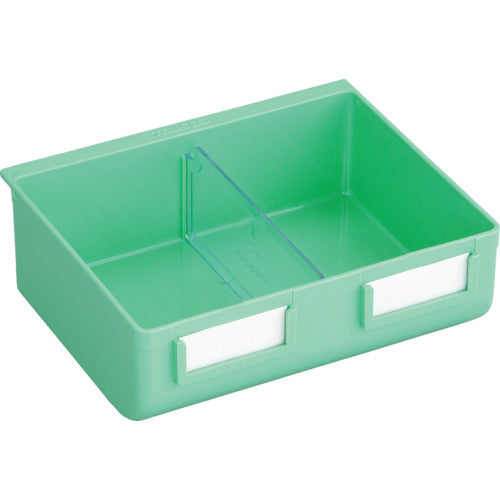 TRUSCO ビンラック用ライトビン 197X167XH67 ヤンググリーン色 K-20YG 1 個