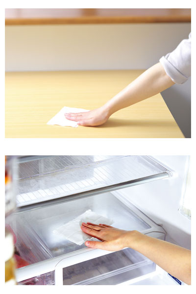 Disinfecting & Deodorizing Wet Sheets for Dining Table / 70 Sheets 1