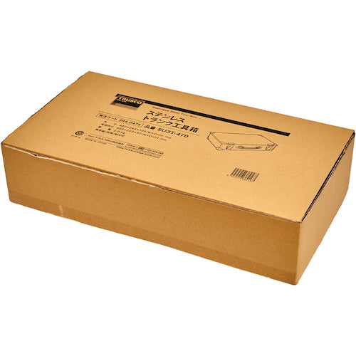 TRUSCO ステンレス トランク工具箱 W480xD245xH105 SU3T-470 1 個