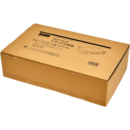 TRUSCO ステンレス トランク工具箱 W420xD245xH105 SU3T-410 1 個