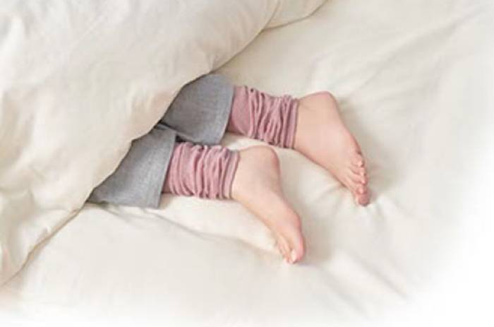 セルヴァンシルクわたでつむいだ冷えとりウォーマー ピンク