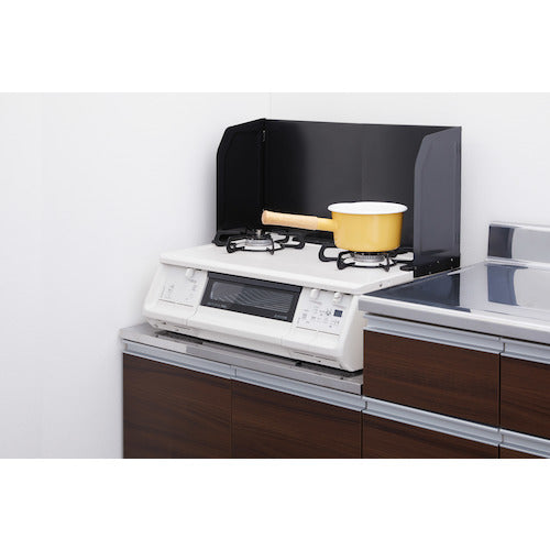 Iwatani Range Guard (for gas ranges and system kitchens) Fluorine steel plate IR-RG-F 1 unit
