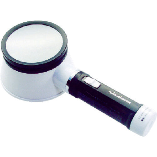 TRUSCO Flash Magnifier LED Type Magnification 2x Lens φ80 TL-L80-LED 1 pc