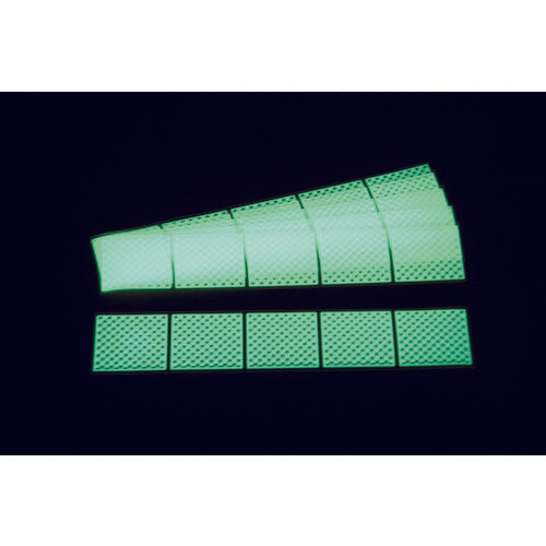 中川ケミカル 蓄光フィルム エルナイト 幅50×長さ250×厚さ0.41mm L-NIGHT 1 枚