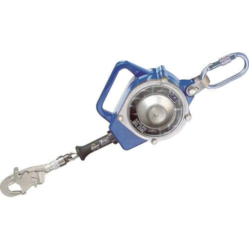 TSUYORON Wire rope winding fall prevention device Shield block 4.5m with stand and pull rope SSB-4.5-BX 1 unit