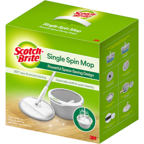 3M 스카치 브라이트 마이크로 화이버 스핀 걸레 SSM-T6J 1 개