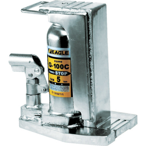 Eagle clean room lever revolving claw jack, claw capacity 5t, G-100C, 1 unit