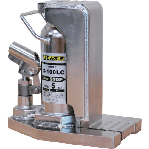 Eagle clean room lever revolving claw jack, claw capacity 5t, long claw type, G-100LC, 1 unit