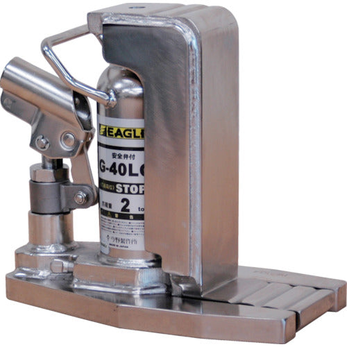 Eagle clean room lever revolving claw jack, claw capacity 2t, long claw type, G-40LC, 1 unit