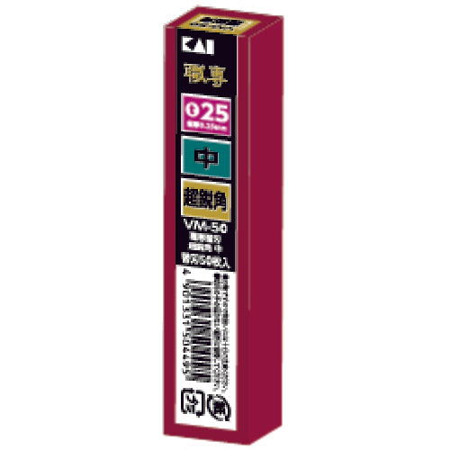 조개인 칼날 커터 나이프 VM-50 초예각 교체날(50장입) VM-50 1 상자