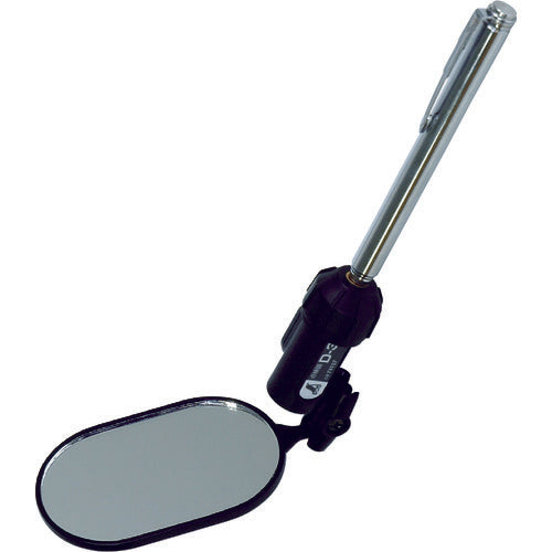 シンワ 点検鏡D−3 楕円型 50×80mmライト付 74157 1 本