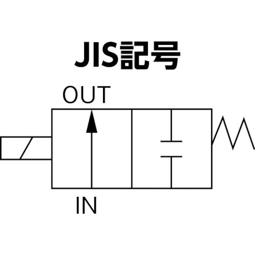 日本精器 2方向電磁弁 6AAC100V717CS BN-717CSV201-6-E100 1 台