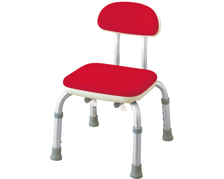 安寿 シャワーベンチMini-S 背付 / 536-203 レッド 1