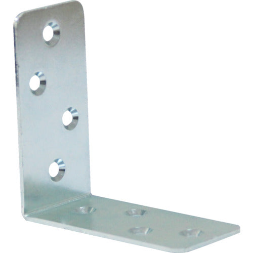 TRUSCO 2x4サポート ユニクロメッキ L字金具 24S-377 1 個