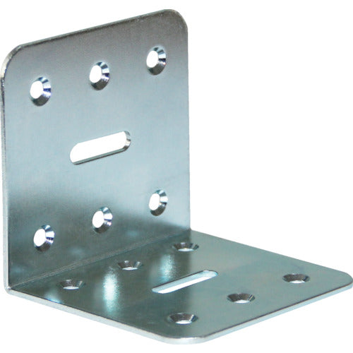 TRUSCO 2x4 Support Nickel Plated L-shaped Bracket 24S-877 1 pc