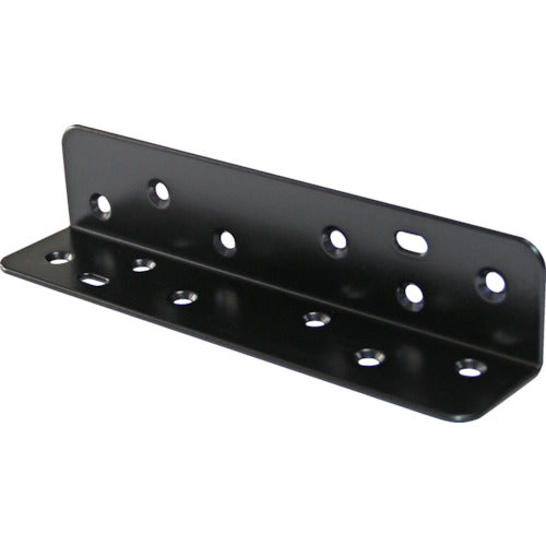 TRUSCO 2x4 서포트 흑분체 도장 L형 앵글 24S-133BK 1개