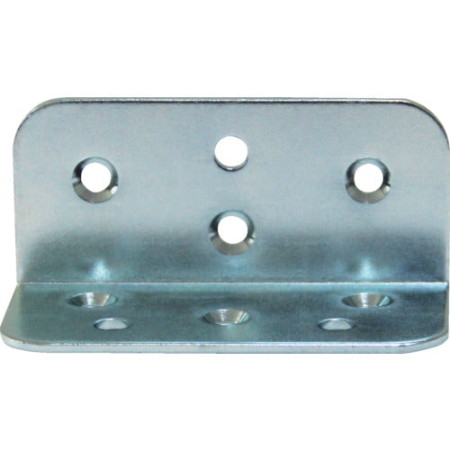 TRUSCO 2x4 Support Nickel Plated L-shaped Bracket 24S-833 1 pc
