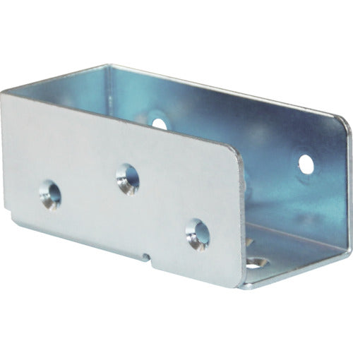 TRUSCO 2x4 Support Nickel Plated Support Metal Fitting 24S-49 1 pc