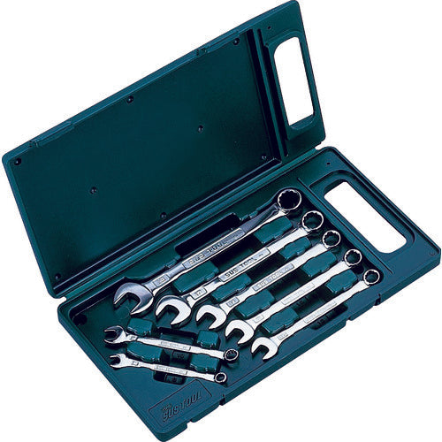 TONE コンビネーションスパナセット 7pcs ステンレス(析出硬化系) SMS700 1 S