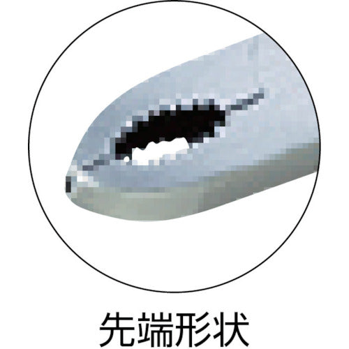 KTC Small screw pliers Screw pliers Total length 175mm Grip width 52mm PSN-175 1 piece