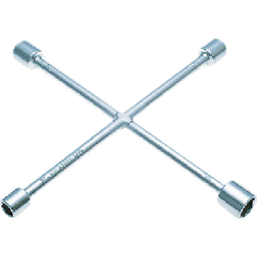 KTC Cross Rim Wrench 19 x 22 x 24 x 27 mm XH-19-27 1 pc