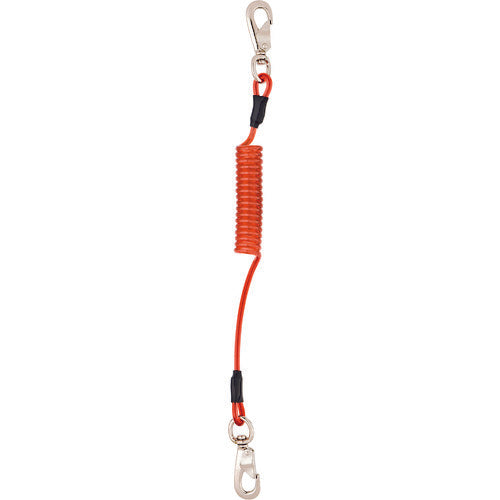 OH Safety Rope Fall Prevention Safety Cord (Stainless Steel Wire Included) Load Capacity 5kg Red SCN-50R 1 Piece
