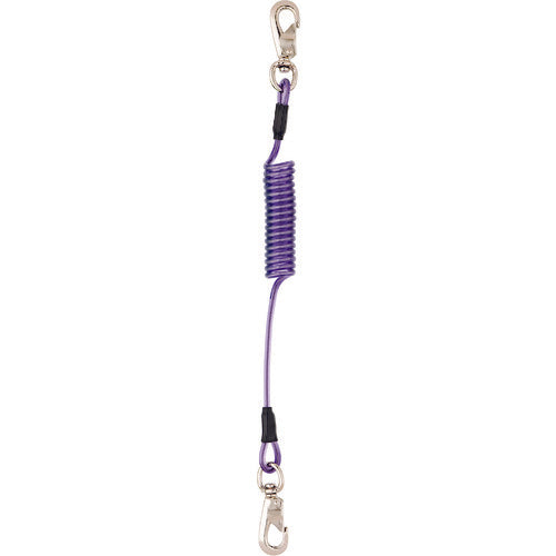 OH Safety Rope Fall Prevention Safety Cord (Stainless Steel Wire Included) Load Capacity 5kg Violet SCN-50V 1 Piece
