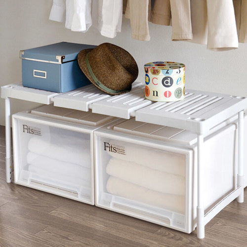 TENMA PRX Pitatto! Stretchable Shelf for Closets, Regular Type (2 units) 811000298 1 S