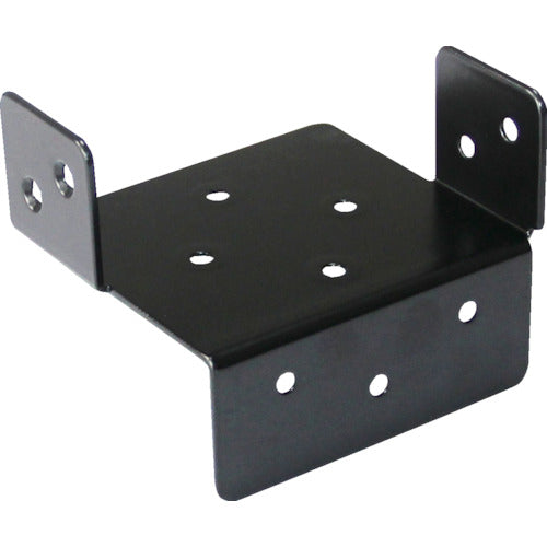 TRUSCO 2x4サポート 黒粉体塗装 コの字金物 24S-87BK 1 個