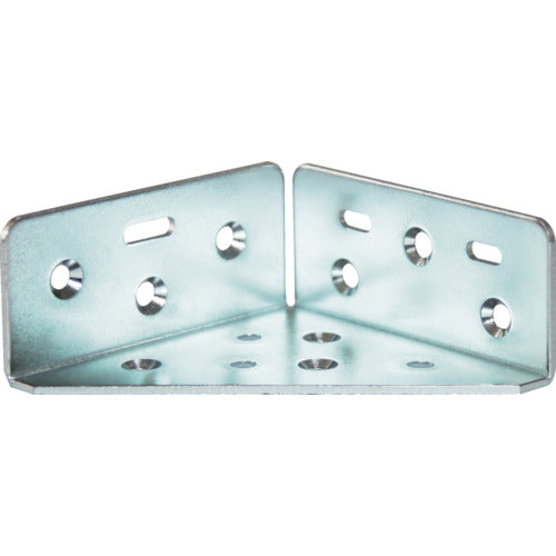 TRUSCO 2x4 Support Nickel Plated Corner Metal Fitting 24S-388 1 pc