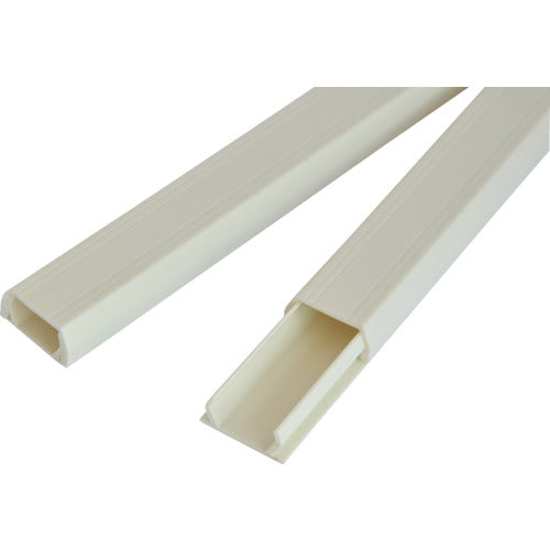 TRUSCO PVCモール 2号 アイボリー テープ無 JD2-IV 1 本