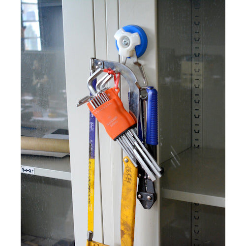 TRUSCO 回転式マグネットWフック TWMF 1 個