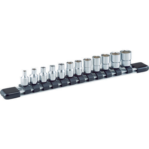 TONE 소켓 세트(인치) (6각·홀더 부착) 걸림 12pcs