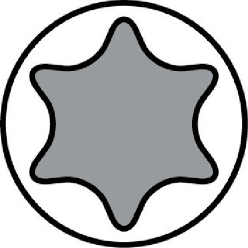 TONE 헥스 로브 소켓 세트 롱 토르크스 소켓 세트(강력 타입・홀더 부착) 삽입각 9.5mm HTX308L 1 S