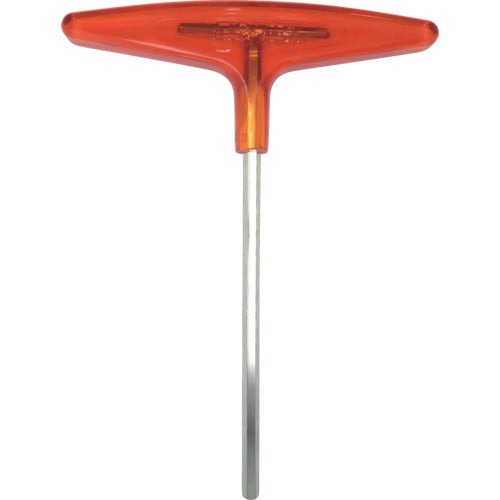 エイト T型 六角棒スパナ 樹脂ハンドル 単品 018-5H 1 本