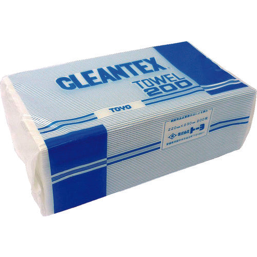 Toyo Paper Towel Cleantex 200 30R 200 sheets x 30P 1Cs (box) = 6000 sheets 240100 1 CS
